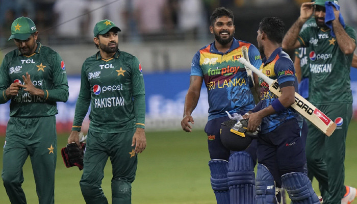 There was no progress on ODI matches between Pakistan and Sri Lanka