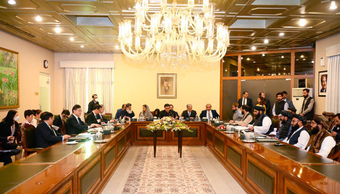 Trilateral meeting of foreign ministers of Pakistan, China and Afghanistan