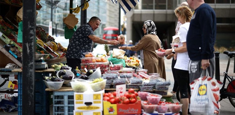 UK inflation hits record high in one year