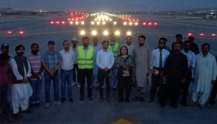 Upgradation of runways of Quetta International Airport has been completed and made operational