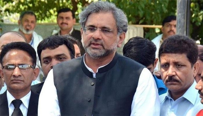 Whoever was under pressure, NAB should now apologize, Shahid Khaqan Abbasi