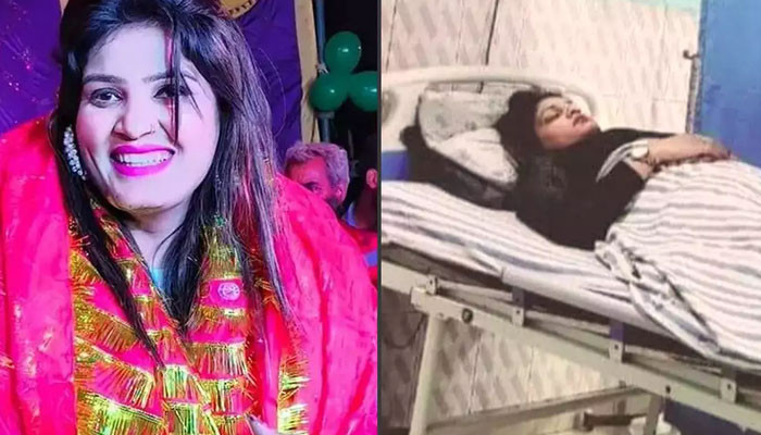 Indian singer injured by bullet during live show