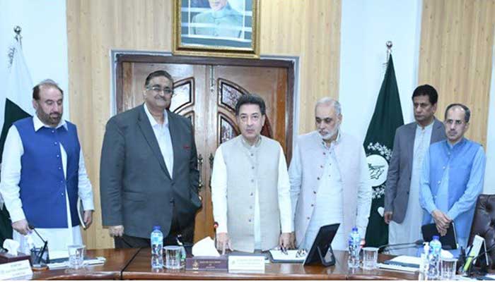 Inauguration of new website of Election Commission of Pakistan Chief Election Commissioner Sikandar Sultan Raja is inaugurating the new website of Election Commission.