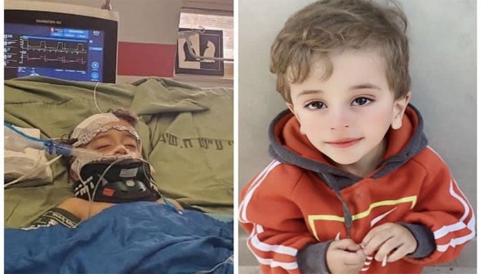 A 3-year-old Palestinian child was martyred by Israeli army firing A 3-year-old Palestinian child was martyred by Israeli army firing