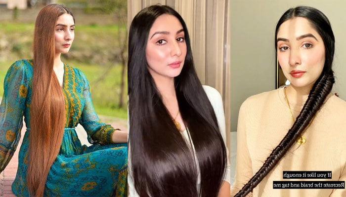 Pakistani blogger Zarpash Chaghatai's use of red pepper for hair growth Collage courtesy of Social Media