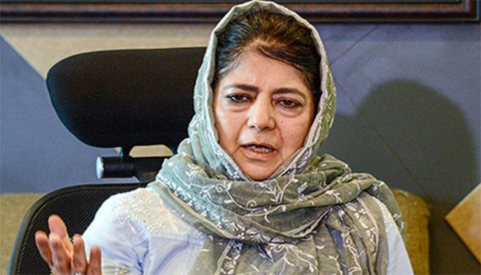 Gandhi's India has turned into Gandhi's killer's India, Mehbooba Mufti File photo