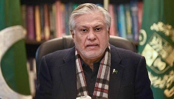 Finance Minister Ishaq Dar will hold a post-budget press conference today File photo