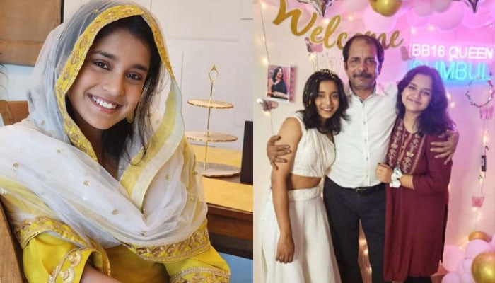 Indian TV actress Sambal Tauqeer is ready to remarry her father Collage courtesy of Social Media