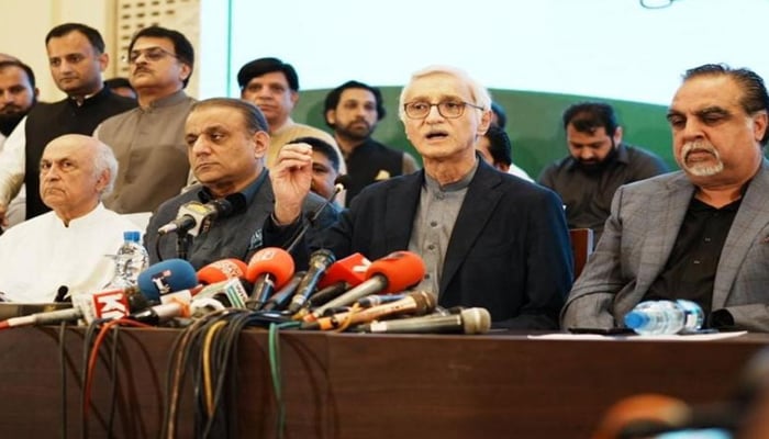 A meeting of the leaders of the Stabilization Pakistan Party has been called File photo