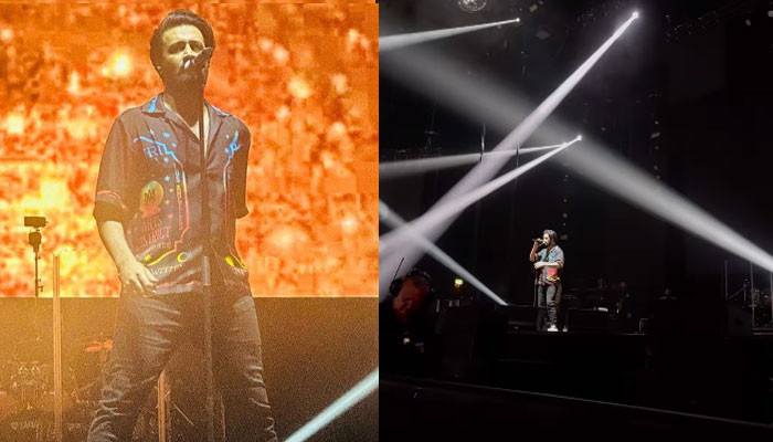 Atif Aslam's amazing performance on Punjabi songs in London, the fans went wild