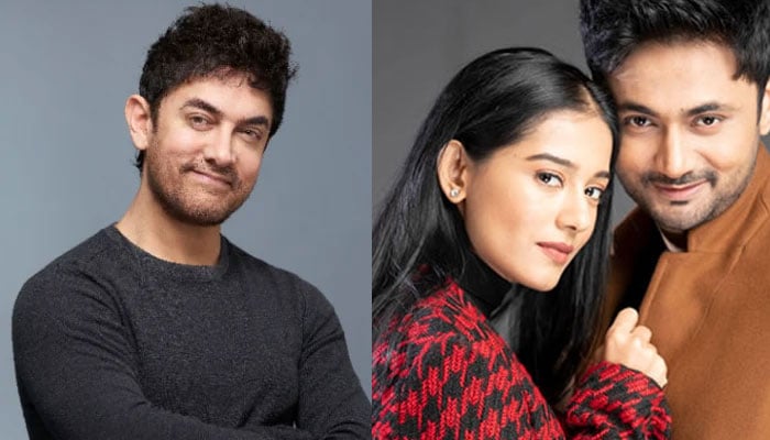What important role did Aamir Khan play in Amrita Rao and RJ Anmol's wedding? File photo