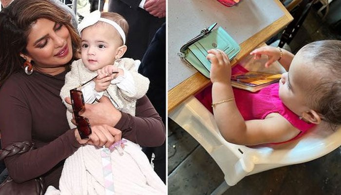 The price of Priyanka Chopra's daughter Malti Mary's bag blew everyone's mind File photo