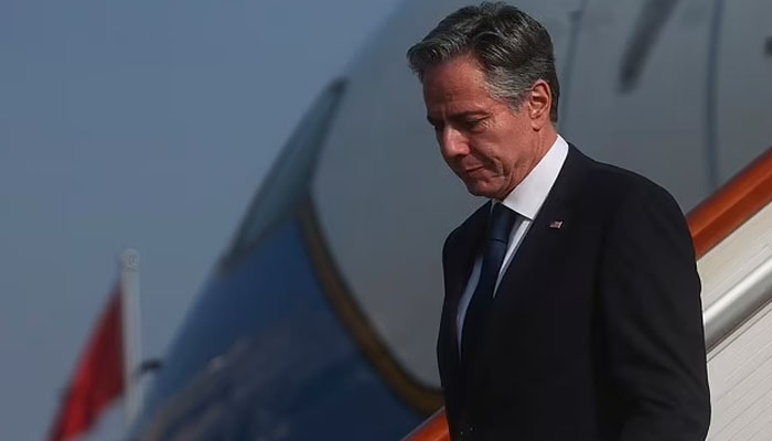 US Secretary of State Anthony Blanken arrived in China Courtesy International Media