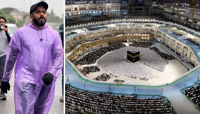 An Indian citizen reached Makkah on foot to perform Hajj Indian citizen Shahabuddin - Photo courtesy of Foreign Media
