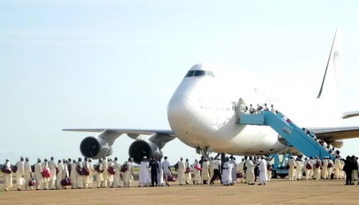 Direct flights from Israel will not be available for pilgrims File photo