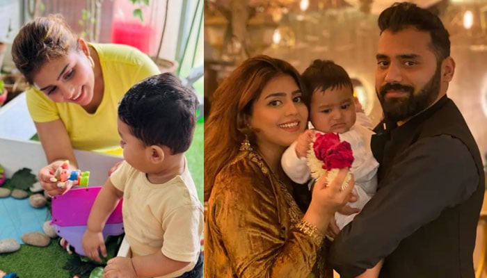 Tired of in-laws, Anumta Qureshi shifted to a new house Collage courtesy of Social Media