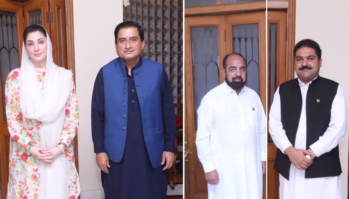 Babar Nawaz, Shahid Mehmood meeting with Maryam Nawaz Thanks to Twitter