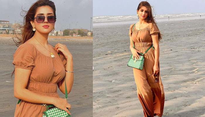 Jannat Mirza outing in Karachi, photos viral