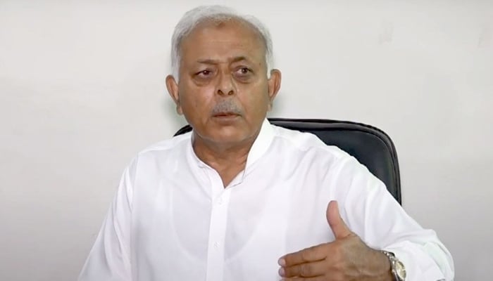Ghulam Sarwar Khan's announcement to quit PTI File photo