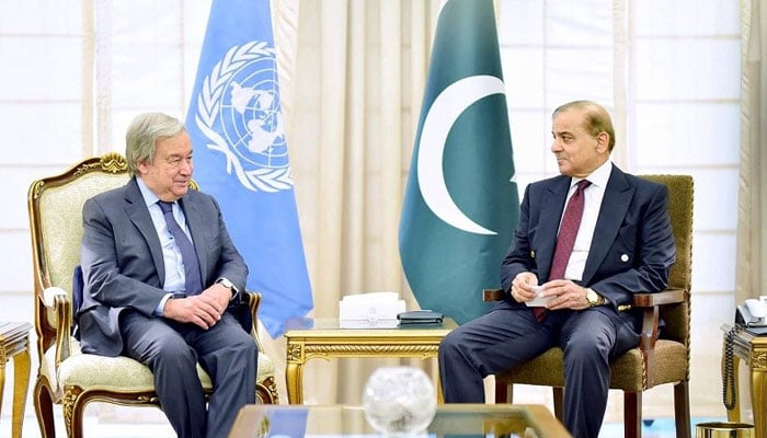 Prime Minister's meeting with United Nations Secretary General in Paris Photo: File