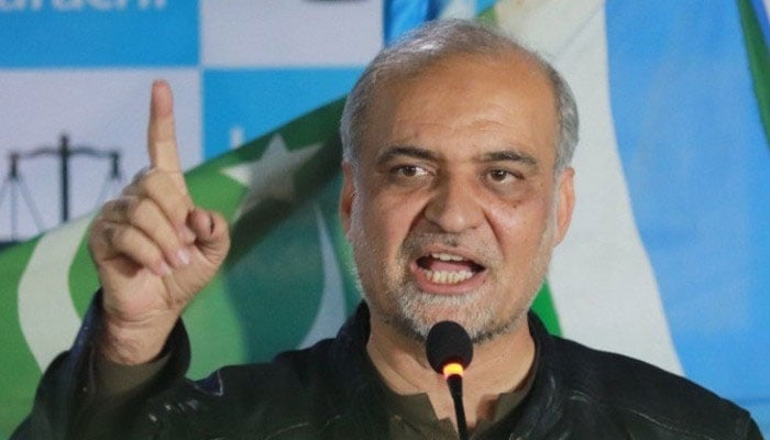Karachi Mayor's Election Trailer Hafiz Naeem File photo