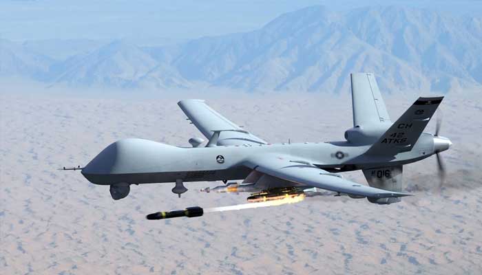Drone attack on President Bashar al-Assad's native village, one person killed File photo