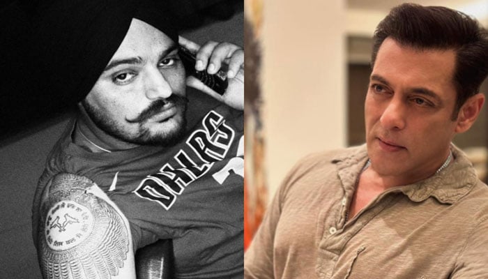 Salman Khan next target, Sidhu Moosewala's killer threat Collage Photo: File