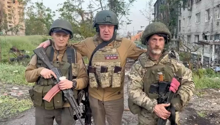 The purpose of the march was to protest the ineffective conduct of the war in Ukraine, Yevgeny Prigozhin said Courtesy: BBC, file photo.