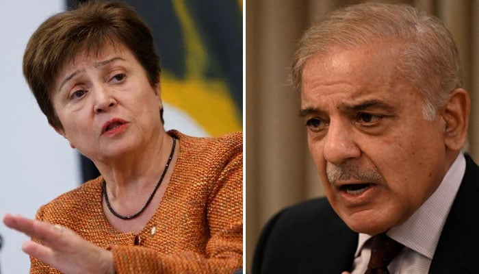 Telephonic communication between the Prime Minister and the Managing Director of the IMF File photo