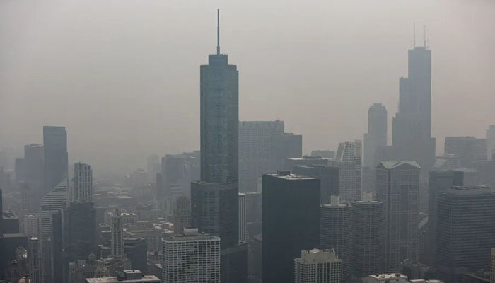 Canada, US states affected by wildfires social media