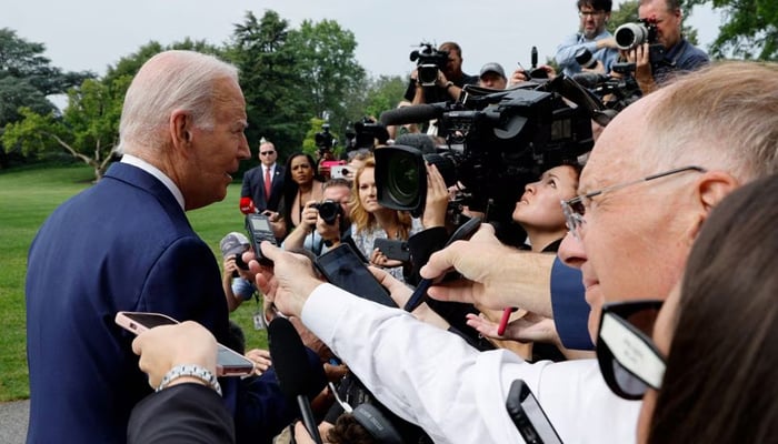 US President Joe Biden made a mistake between Iraq and Ukraine Photo courtesy of Reuters News Agency