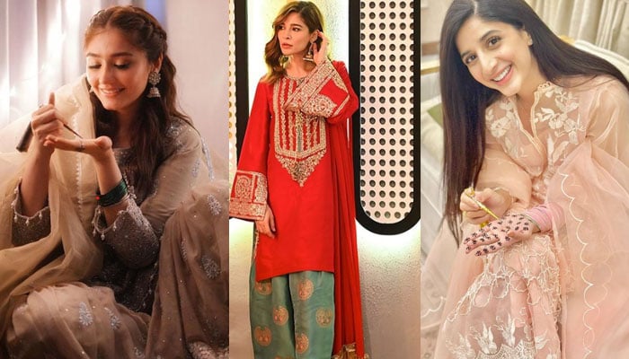 Showbiz stars adopted a unique style on Eid-ul-Azha