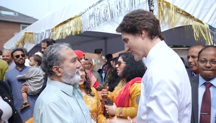 Canadian Prime Minister Justin Trudeau's special message for Muslims on Eid Screen grab