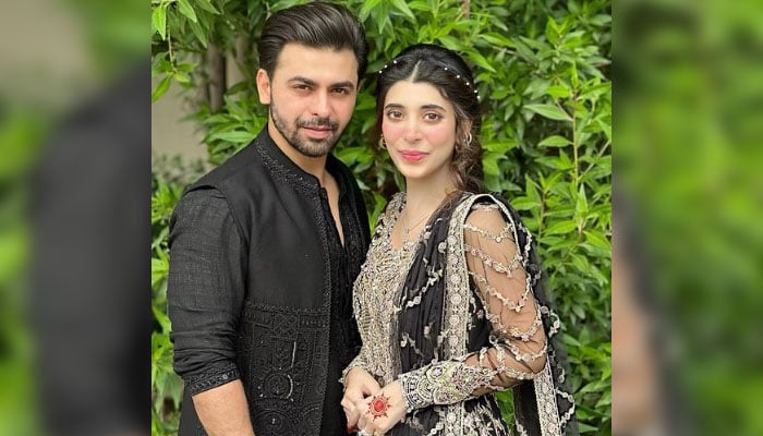 Urwa Hussain wore a 'black ensemble' on Farhan Saeed's request Photo courtesy of Instagram