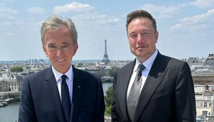 2 of the world's richest men meet for dinner in Paris