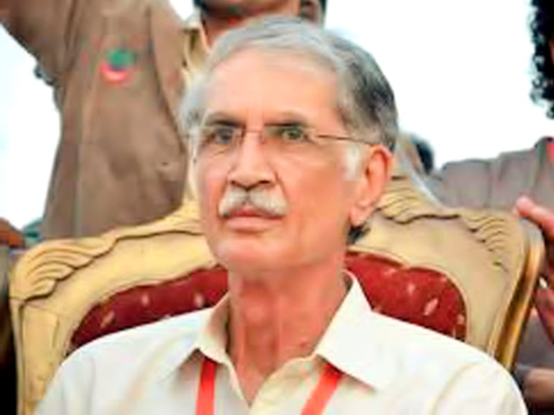 No contact with PTI leavers, Pervez Khattak