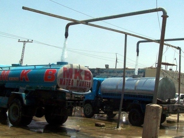 QR code will be affixed on water tankers, rate, quantity and quality will be verified Citizens should get water only through water board tankers, God willing. Photo: File