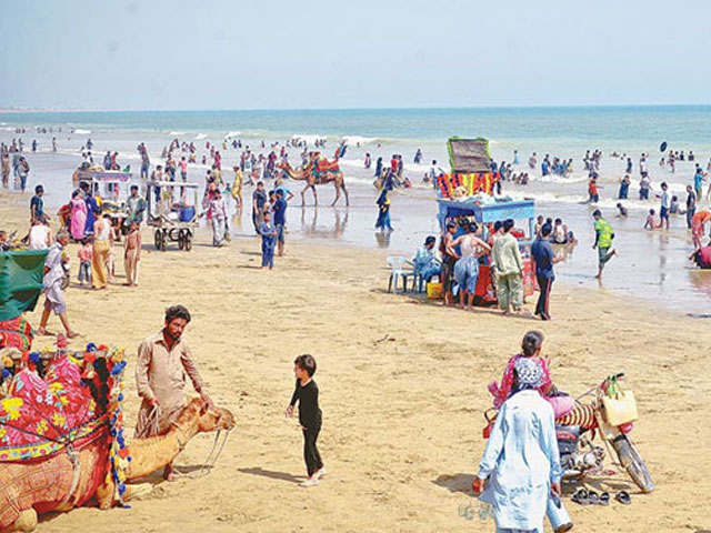 In view of the hurricane, section 144 is imposed on the beaches in Karachi, bathing is prohibited