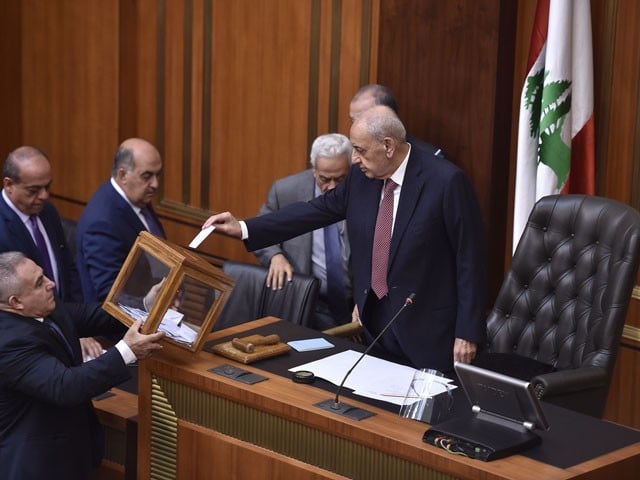 Lebanon's parliament failed to elect a president for the 12th time in a row There is no constitutional government in Lebanon; Photo: Twitter