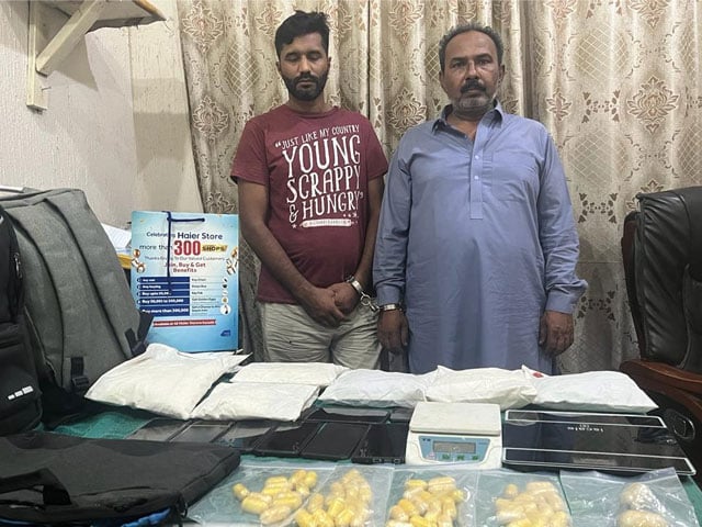 Attempt to smuggle heroin abroad failed, two smugglers arrested