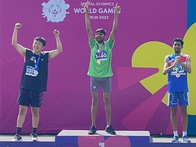 Pakistan has so far won a total of 9 gold medals in the Special Olympic World Games (Photo: Express).