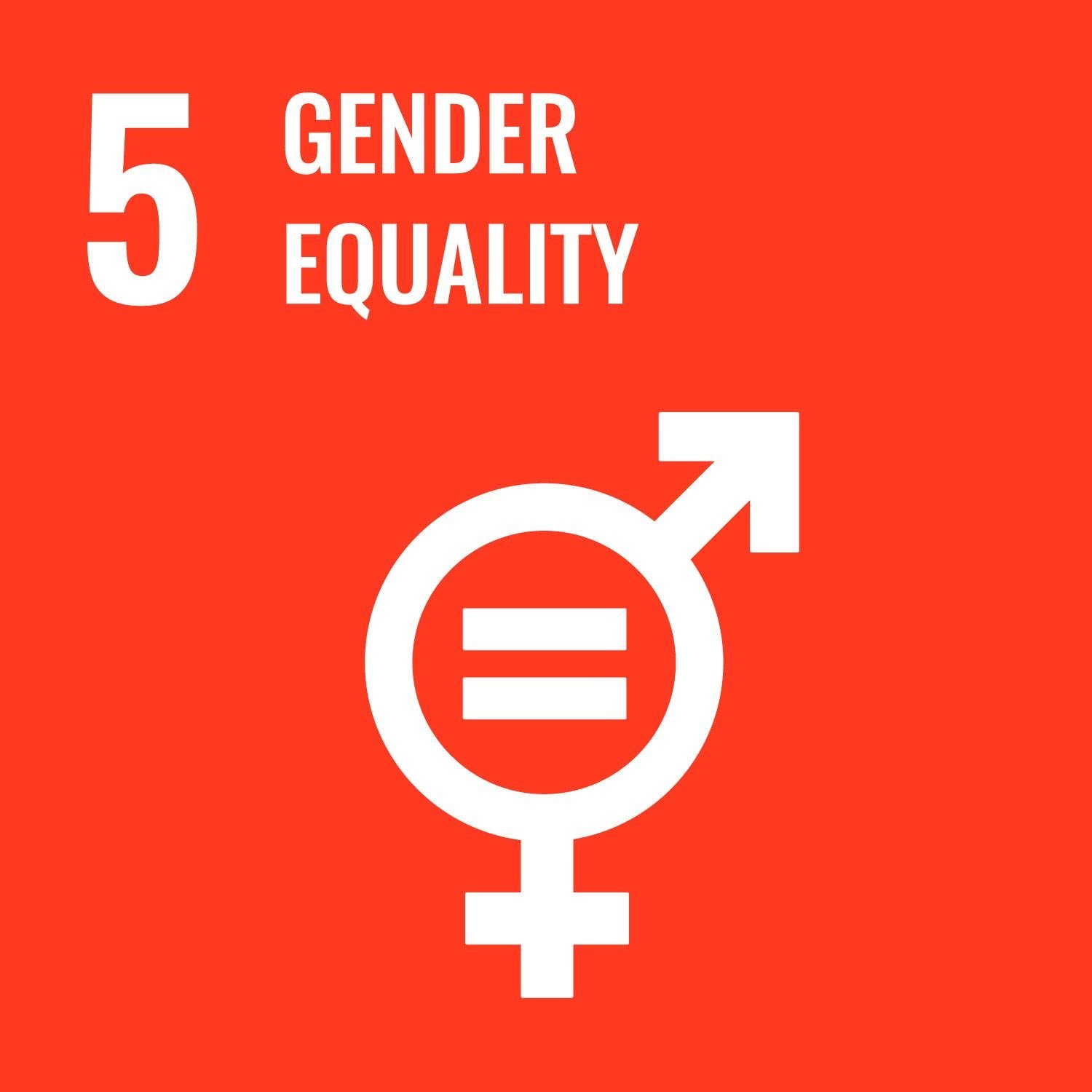 SDG Goal 5: Gender Equality.