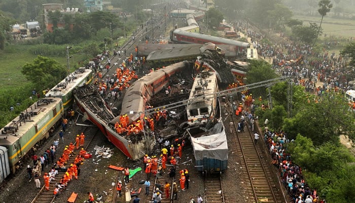 A case of recklessly endangering life has been registered over the train accident