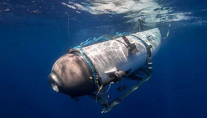 A submarine carrying passengers to display the sunken Titanic is missing