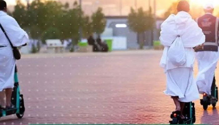 A thousand scooters are ready for the use of Hajj pilgrims in Makkah