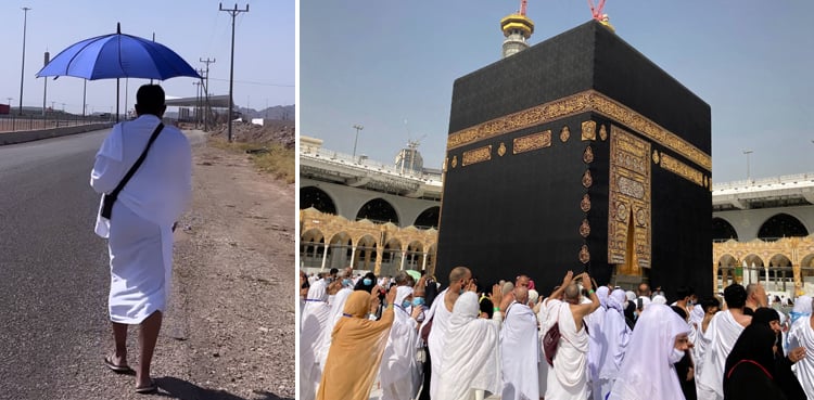 After 370 days of walking, the Indian citizen reached Makkah for Hajj