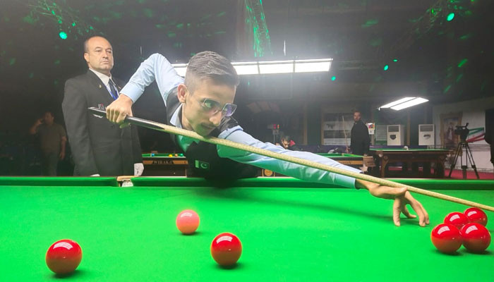 Ahsan Ramzan won the Asian Under-21 Snooker Championship