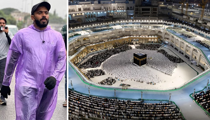 An Indian citizen reached Makkah on foot to perform Hajj