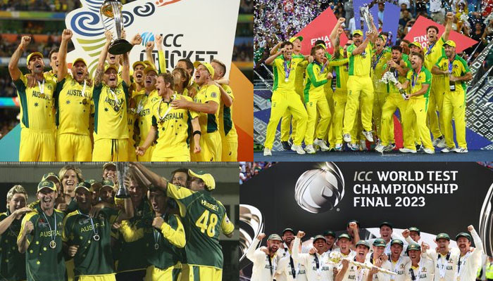 Australia became the first team to win world tournaments in all formats of cricket