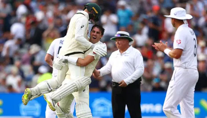 Australia won the first Test of the Ashes series after a thrilling contest